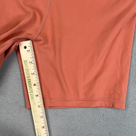 Lululemon Shorts Womens 10 Coral Wunder Train High-Rise 6" Workout Training Gym - Picture 8 of 10